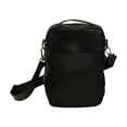 thumbnail image 3 of Morral Crossbody CASTELLI LEATHER AUTHENTIC Piel Negro Dos Cierres AL Frente, 3 of 3