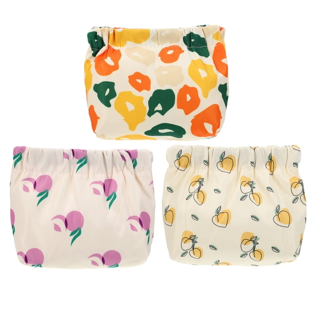 Bolsa de maquillaje Unique Bargains 3 uds impermeable Mini bolsa de cosméticos
