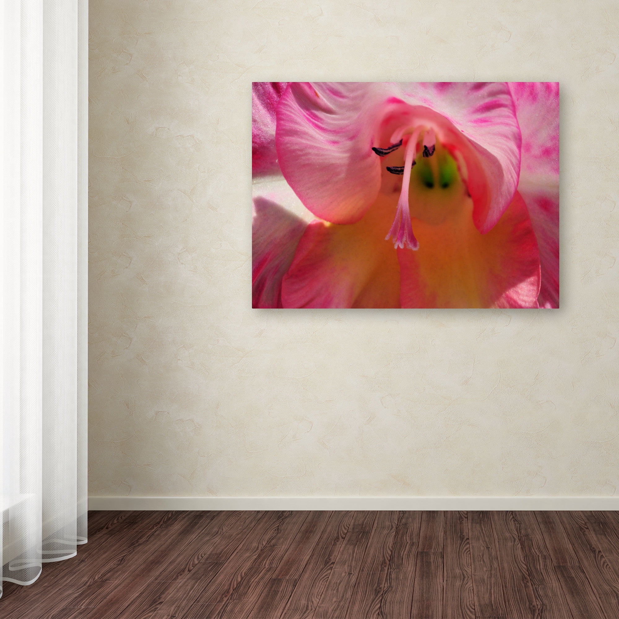 "Inside a Lily" Canvas Wall Art by Kurt Shaffer