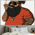 thumbnail image 2 of BCIIG Cool Guy Tapestry Wall Hanging Unique Style Graphic Tapestries Home Decor for Living Room Bedroom Dorm 40x30inch, 2 of 6