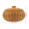 thumbnail image 2 of NUOLUX Cesta Tejida Para Y Pan Con Material Resistente Ideal Para Cocina Y Comedor, 2 of 6