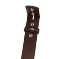 thumbnail image 6 of Falari Replacement Leather Dress Belt Strap Without Buckle Snap on Strap 33mm fit 35mm Buckle - Dark Brown XL, 6 of 7