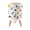 Color 2, variant on Small Trash Can with Lid Space Seamless Cartoon Planets Rockets Planets Stars UFOs Space 1.8 Gallon Dog Proof Trash Can Round Garbage Can Waste Bin Wastebasket for Bathroom Bedroom Living Room