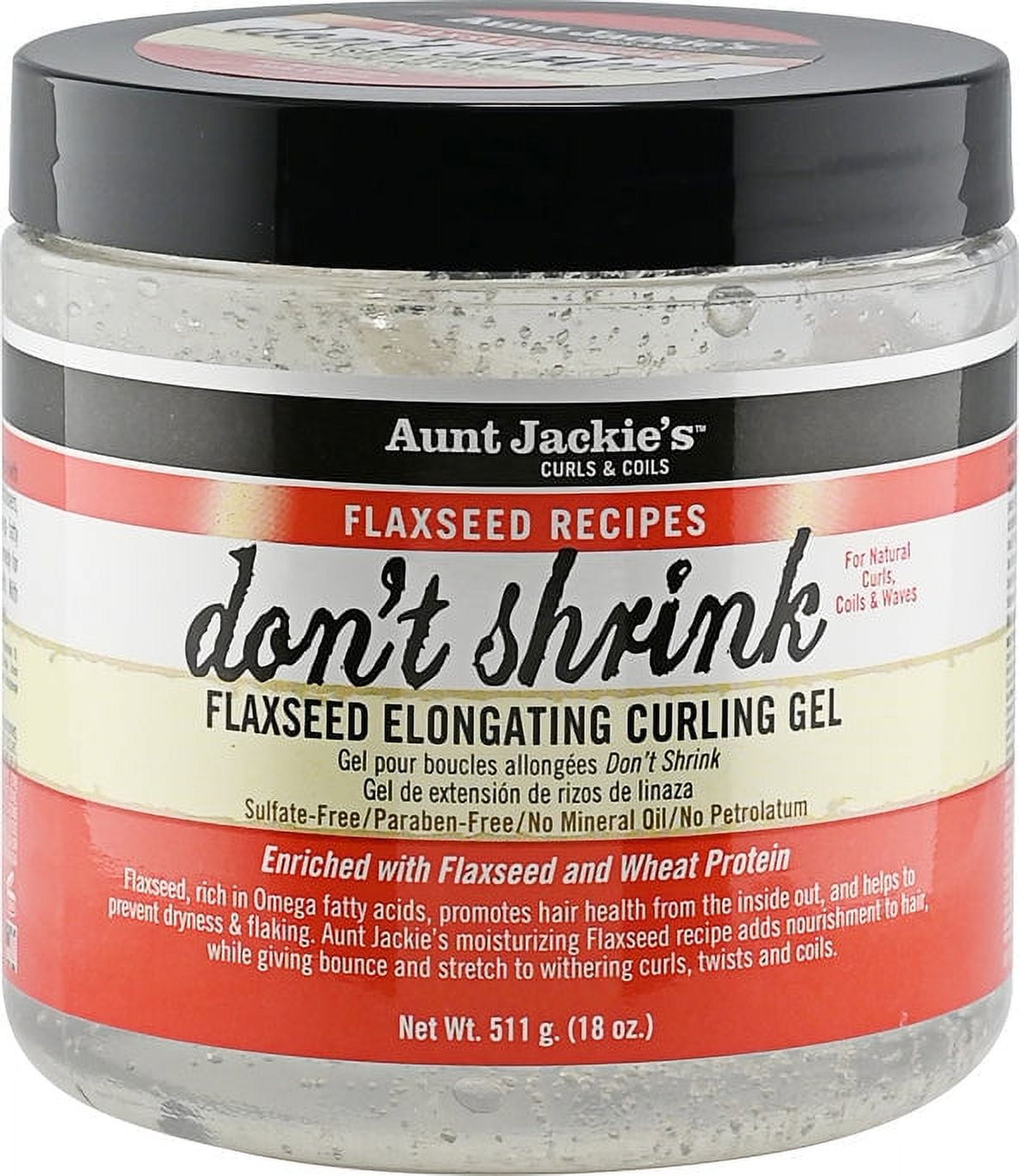 Aunt Jackie's Flaxseed Recipes Seal It Up Hydrating Sealing Butter