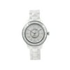 Dior VIII White Ceramic Steel Diamond Silver Dial Automatic Watch CD1245E3C002 Pre-Owned