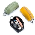 thumbnail image 4 of Bolso para llaves de mujer, para el hogar, para el coche, de gran capacidad, de cuero genuino, multifuncional, de cuero suave, monedero para mujer, pequeño bolso para llaves, mini, 4 of 4