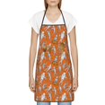 thumbnail image 3 of Fuzoiu Halloween Mummy Print Kitchen Cooking Aprons,Kitchen Cooking BBQ Aprons,Chef Apron with 2 Pockets for Men Women,Art Aprons for Painting Pottery Ceramics, 3 of 7