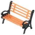 thumbnail image 3 of Mosiee 10Pcs 1:87 Ho Scale Material Diy Train Bench Chair Settee Street Layout Model Building Model Train Bench Chair Park Layout Decor, 3 of 9
