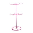 thumbnail image 2 of Soporte para joyería, soporte para presentación de joyería, giratorio, soporte para llavero, soporte para collar, 41CM rosa, 2 of 8