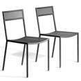 thumbnail image 2 of Sauder Chaise d'Appoint Boutique en Métal Noir (Lot de 2), 2 of 7