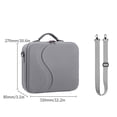 thumbnail image 5 of Opvise Carrying Case Waterproof PU Storage Bag for DJI Compatible with RC N3 Remote Control Intelligent Flight Battery Charging Hub Protective Travel Box for Hiking Camping, 5 of 7