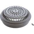 thumbnail image 2 of Waterway 640-2347 V 8" Round Main Drain Grate with Long Coller - Gray, 2 of 3