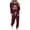 002A Wine, variant on Fanxing Plus Size Fall Outfits for Women Sweat Suits for Womens Two Piece Sets Tracksuit for Women Set Lounge Sets for Women Long Pants Athleisure Set Men