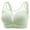 Green, variant on Lace Bralette Women Lace Back Button Shaping Cup Adjustable Shoulder Strap Large Size Underwire Bra Lightly Lined Bras for Women Beige 36