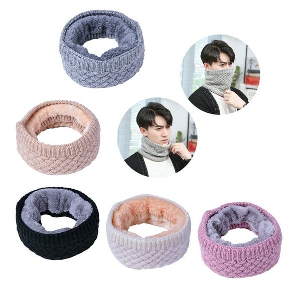 Neck Warmer Gaiters Elastic Fleece Skiing Face Cover Scarf Motorcycle Neck Scarf for Winter Outdoor Cycling Sports