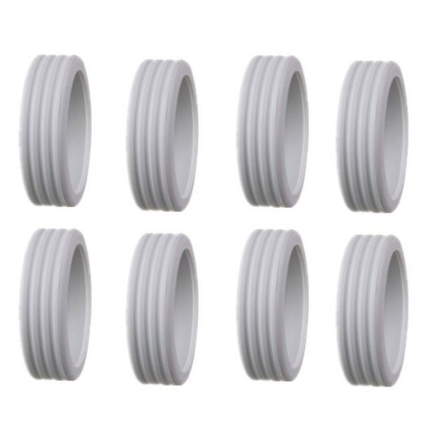 Dinheiro Fundas para Ruedas de Equipaje, Paquete de 8 Fundas para Ruedas de Maleta de Equipaje para la mayoría de los Juegos de Equipaje con Ruedas de 8 Ruedas, Funda de Silicona con Ruedas