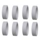 thumbnail image 1 of Dinheiro Fundas para Ruedas de Equipaje, Paquete de 8 Fundas para Ruedas de Maleta de Equipaje para la mayoría de los Juegos de Equipaje con Ruedas de 8 Ruedas, Funda de Silicona con Ruedas, 1 of 7