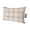 Beige, Tan, Brown, variant on Purple Buffalo Plaid Outdoor Pillows for Chaise Lounge Chair Waterproof Lumbar Pillows with Insert&Adjustable Elastic Strap Beach Headrest Pillow Farmhouse Checkered Watercolor Pool Pillow 11"x16"