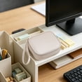 thumbnail image 4 of Bolsa Portátil de Almacenamiento para Toallas Sanitarias, Estuche de Viaje para el Período con Asa para Mujeres, Organizador de Maquillaje de Cuero Ligero para Uso Diario y Viajes, 4 of 7