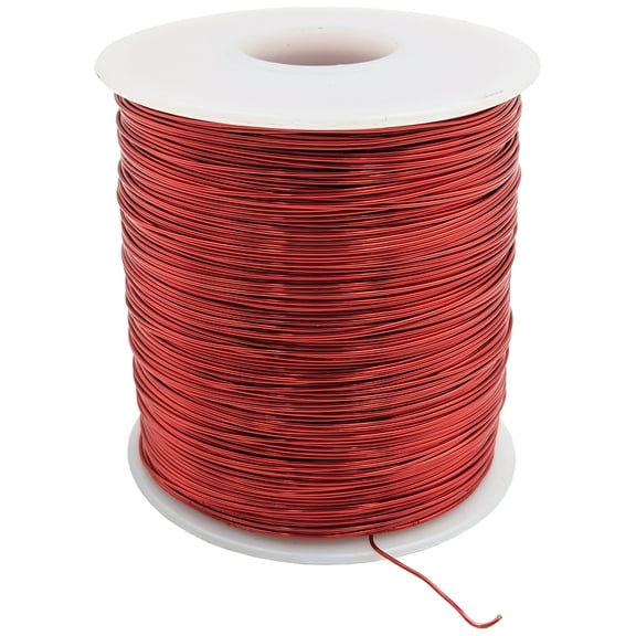 1 Pound 24 Gauge Enameled Copper Magnet Wire, Approx. 800 Feet Length