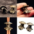 thumbnail image 2 of Misright Brass Skull Pendant for Handmade Jewelry Gear Beads Charm DIY Accessories, 2 of 9