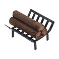 thumbnail image 3 of Kiplyki 1:12 Dollhouse Furniture Miniature Metal Firewood Rack Kids Pretend Play Toy, 3 of 6