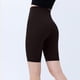 thumbnail image 4 of Pantalones Cortos de Motociclista de Cintura Alta para Mujeres Control Del Vientre Pantalones Cortos de Yoga de Color Sólido Fondos de Entrenamiento Elásticos sin Costuras Pantalones de Trabajo de Ci, 4 of 6
