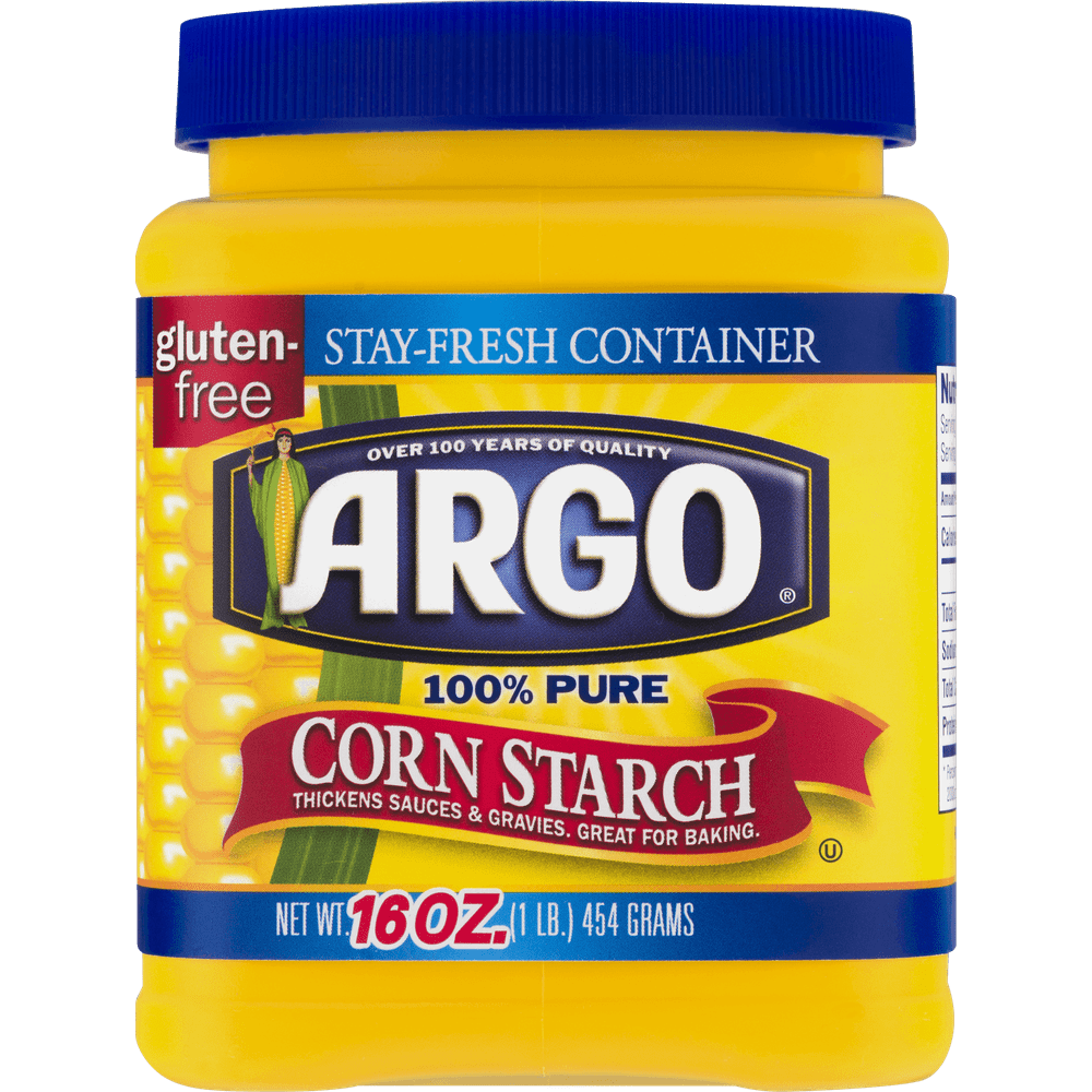 Argo Gluten Free Pure Corn Starch, 16 oz Jar