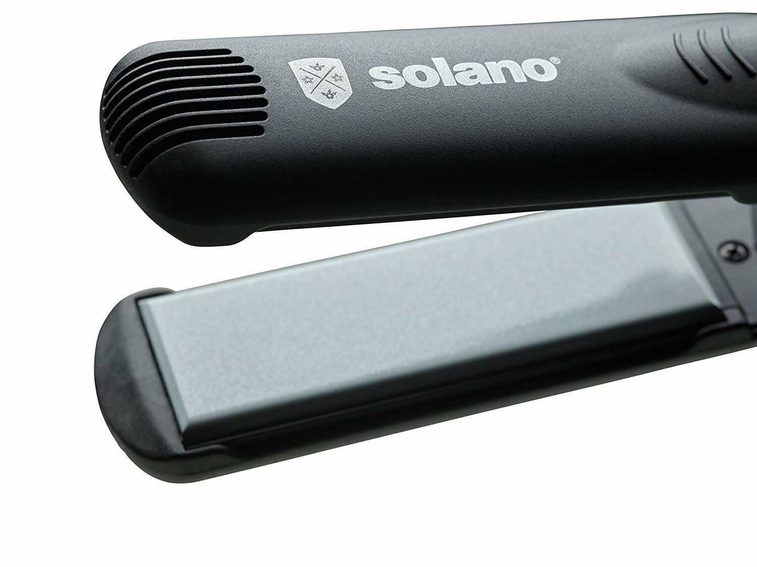 Solano Sleek Heat Professional 1" Ceramic Flat Iron Hair Straightener, Ionic, Anti-Static Technology, Black - image 3 of 5