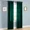 HUNTER GREEN, variant on Gorgeous Home Linen 2PC Hunter Green Solid Faux Silk Solid Color Window Semisheer Grommet Panel Curtain 55" Width X 63" Length (each) Panel