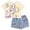 Cream Makeup Minnie, variant on Minnie Mouse Little Girls T-Shirt and Shorts Outfit Set Infant to Little Kid