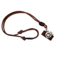 thumbnail image 1 of Collar con colgante de cámara,Joyería de cuero,Cámara de fotografía,Clásico,retro,Encantos,Joyería,Punk Fernando Collar con colgante de cámara, 1 of 8