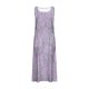 thumbnail image 3 of Vestido de Verano para las Mujeres sin Mangas Lino-Look Impreso Maxi, Suelto Fluido Y Vestido Sexy de Moda para las Mujeres, 3 of 5