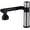 Black Nickel, variant on Black/Nickel 304 Stainless Steel Bathroom Wash Basin Faucet Pressure Switch Single Hole Hot Cold Water Tap Dual Function