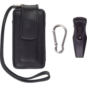 - Universal Medium Vertical Leather Pouch for Samsung SCH-R210 Spex; LG AX565, AX300; BlackBerry 8130