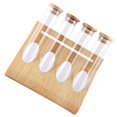 thumbnail image 3 of AMERTEER 1 Set Coffee Beans Tea Display Rack Storage Rack Test Tube Clear Glass Bottle, 3 of 6