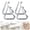 A1_4pc Clear 1.89x1.5in, variant on Veeogra 4Pc Tablecloth Clips,Table Cover Clamps,Plastic Clear Holders,Tablecloth Weights,Heavy Duty Windproof Design,Indoor & Outdoor Use,For Indoor & Outdoor Use,1.89X1.5In