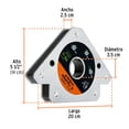 thumbnail image 2 of Escuadra magnética 5' para soldar, capacidad 70 kg, Expert, 2 of 3