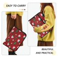 thumbnail image 4 of Accordion File Organizer with Zip Closure 13 Pockets Expanding File Folder Letter A4 Paper Document Organizer for Home Office Cute Pink Strawberry Pattern, 4 of 7
