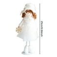 thumbnail image 6 of tasrioml Christmas Angel Doll Ornaments Tabletop Small Plush Fairy Elf Figurine for Thanksgiving New Year Birthday Wedding Valentine's Day Xmas Party Decoration, 6 of 8