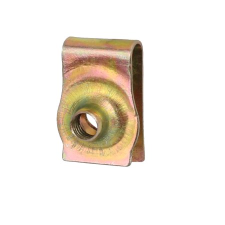 20pcs Spring Steel Speed Fastener U Nut Clip Brass Tone for M4 Screw ...