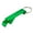 Green, variant on DESIGNICE Small Key Rings,Anti-Fall Design Key Chain Beer Bottle Opener,Secure Keys Keychain Bottle Opener,Green