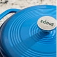 thumbnail image 3 of Lodge Enamel Dutch Oven, Blue - 6 quart., 3 of 5