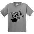 thumbnail image 3 of Inktastic Someone in Iowa Loves Me Youth T-Shirt, 3 of 5