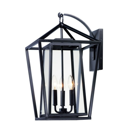 Maxim Lighting - Three Light Outdoor Wall Lantern - Outdoor Wall Mount -