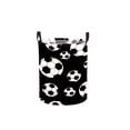 thumbnail image 2 of Linnome Round Mesh Laundry Basket with Spherical Print Cylindrical Storage for Household Breathable Lightweight 19.69 Inch, 2 of 6
