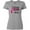 AC-Heather Grey, variant on Inktastic Breast Cancer Awareness Nobody Fights Alone Pink Ribbon Women's T-Shirt