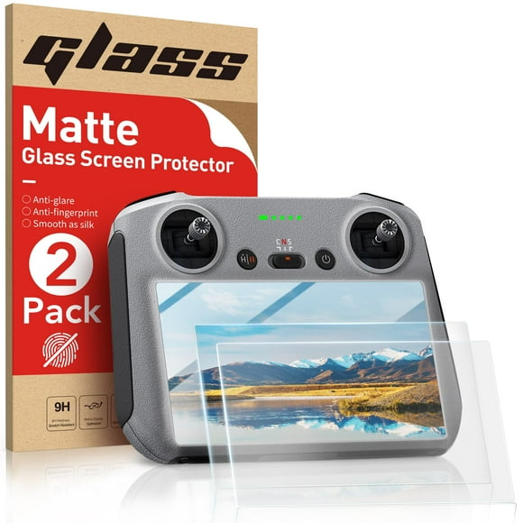 Protector de pantalla Ambison DJI Mini 4 Pro Matte Glass, paquete de 2