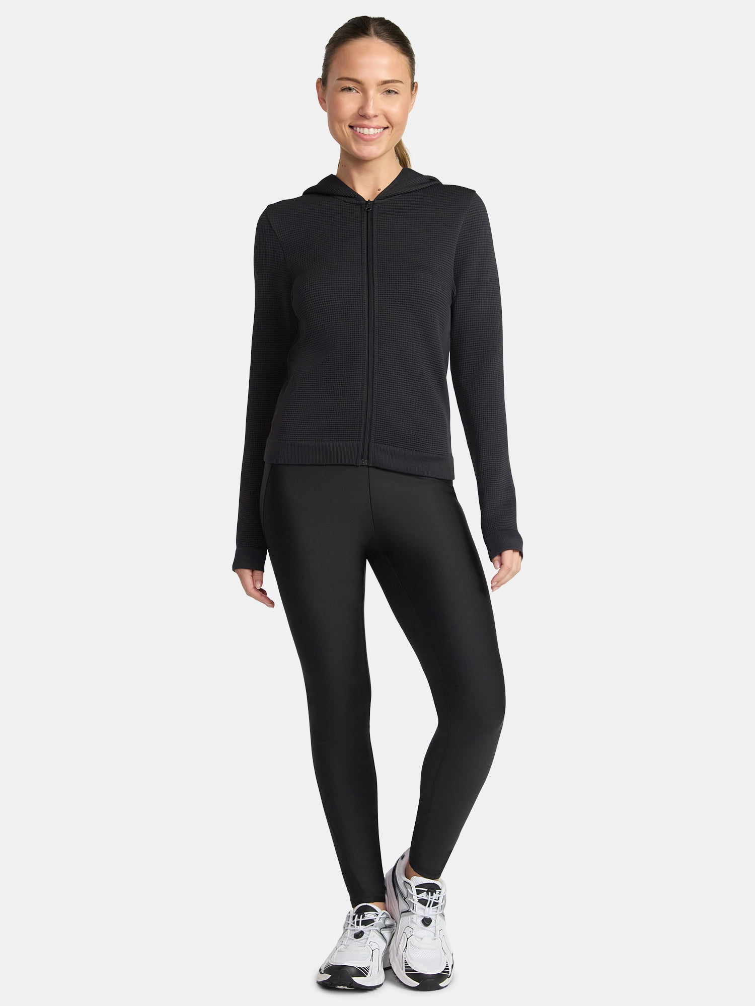 Avia Women's Seamless Zip Hoodie, Sizes XS-XXL