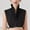 Black, variant on Women's V Neck Blouse Collar Insert Women's Removable Half Shirt Blouse Half Removable Collar Colla Shirt Layering Womens Dickey Sleeveless Blouses for Women plus Size Ladies Colla Shirt Colla